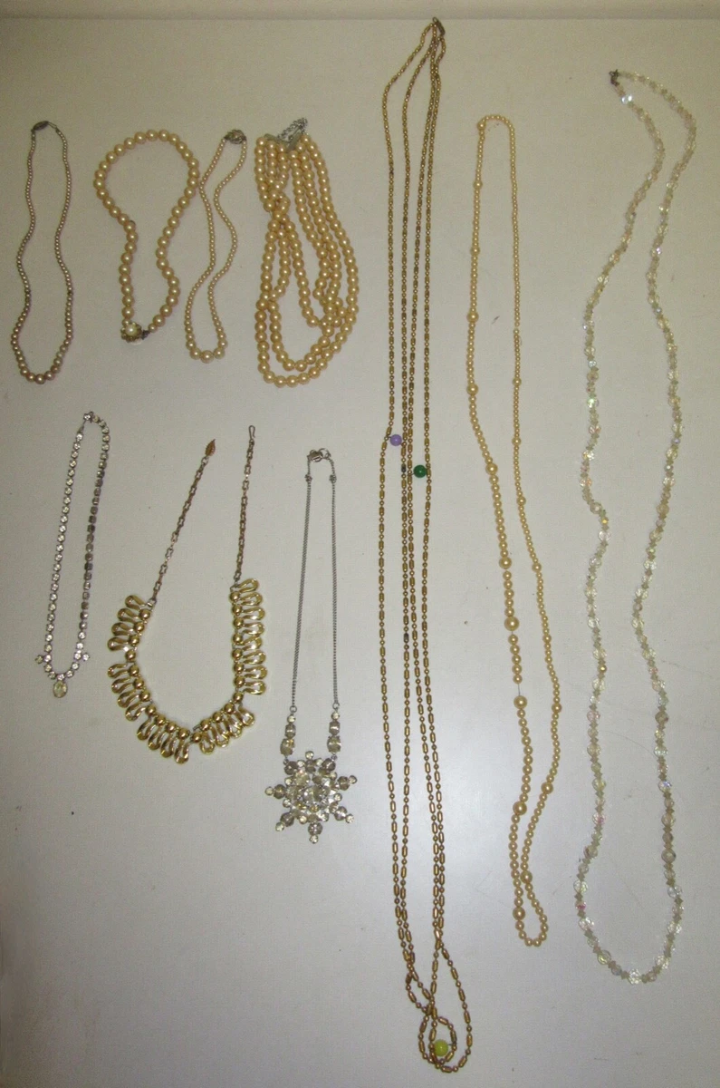 Antique necklaces deals 1940s