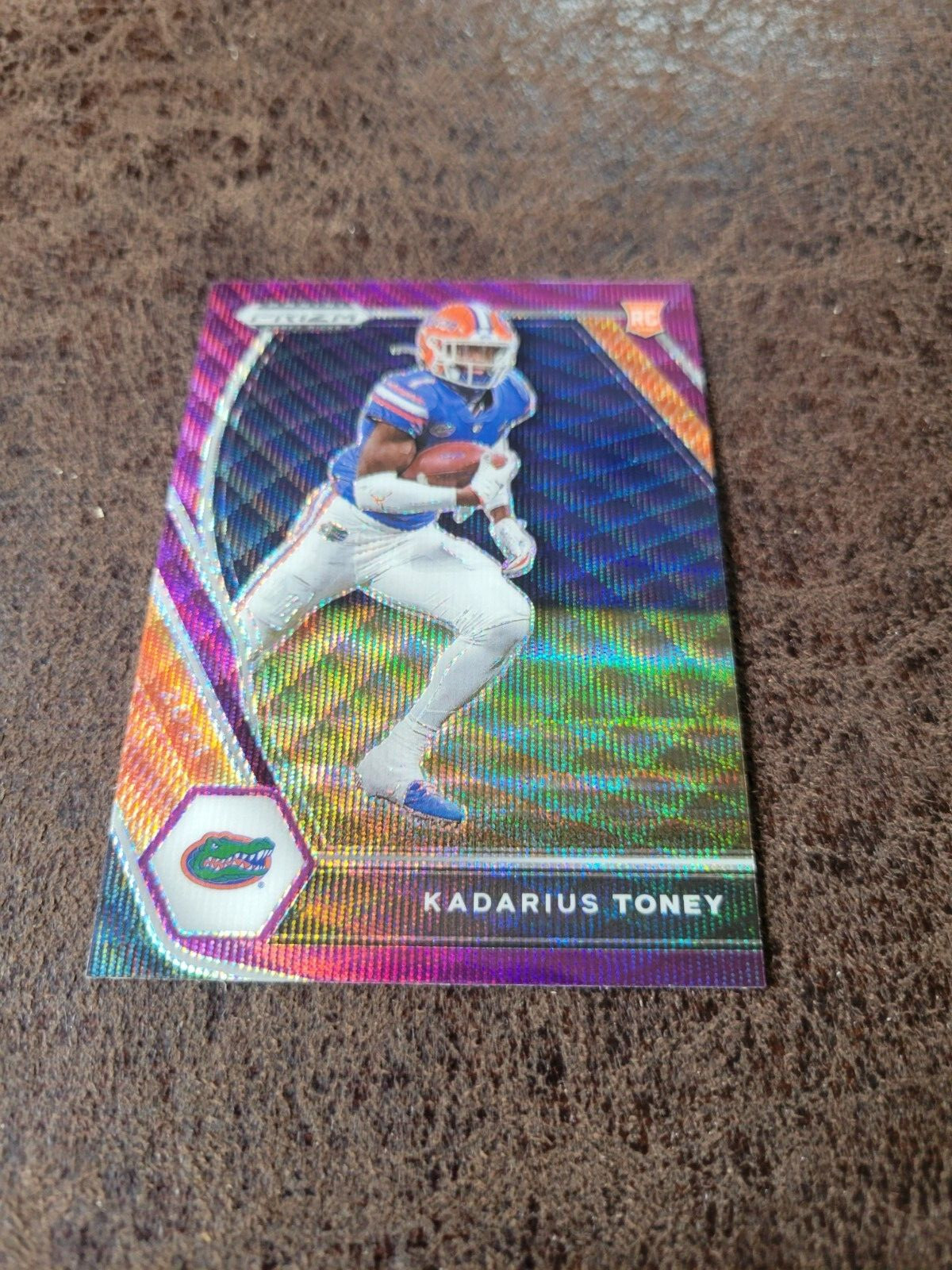 2021 Prizm Draft Picks Purple Wave Prizm RC Kadarius Toney #117