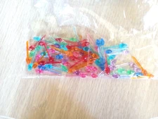 Ceramic Christmas Tree Bulbs Lights Mini, Twist  100 mixed pieces