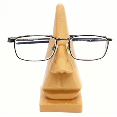 Porte-Lunettes En Bois En Forme De Nez Pour Lunettes De Soleil Et