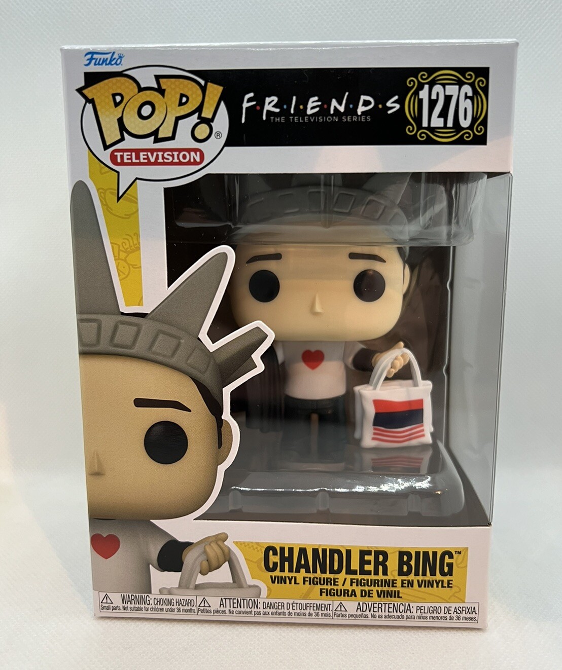 Funko Pop Vinyl Television Friends Chandler Bing 1276 Figure Matthew Perry NYC