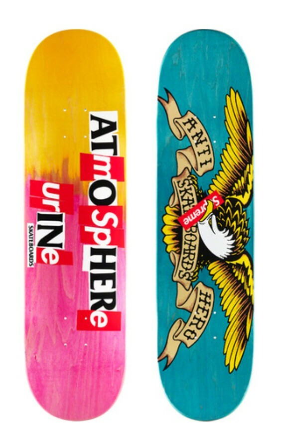 Supreme/Antihero Skateboard - Multicolor - 8.25'' x 32'' - DSWT