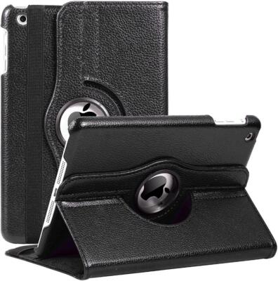 360 Rotating Smart Protective Stand Cover w/ Auto Sleep/Wake for iPad 8th 10.2''