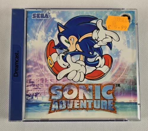 Sega Dreamcast Video Game - Sonic Adventure. PAL.