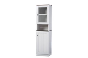 buffet hutch baxton lauren cabinet studio dark brown kitchen