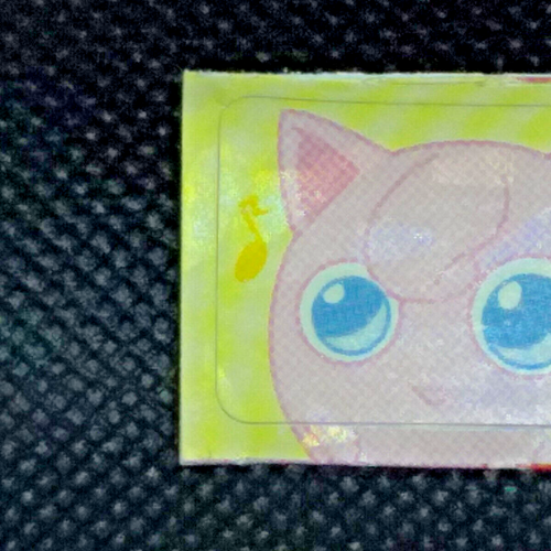 Jigglypuff Pokemon Zukan Sticker Seal Holo Mini Vintage Japan Nintendo Very Rare - Picture 2 of 6