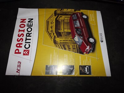 Fascicule Passion Citroën N°38 - Dédié à L'AX 10 De 1987, Occasion (fascicule Seul)