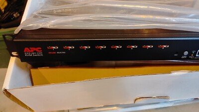 APC AP5201 8-Port High-Density KVM Switch Multi Platform 1U Rack mount