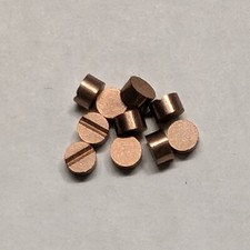 OS3 Notched CuGr Brushes 5 pair for Tjet, TFX, Wizzard, Dash, AW Chassis