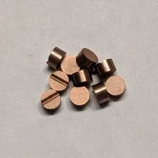 OS3 Notched CuGr Brushes (5 pair) for Tjet, TFX, Wizzard, Dash, AW Chassis