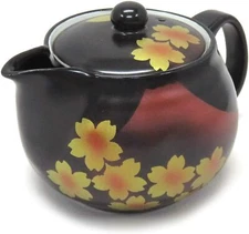 Japanese Teapot Sakura Mt Fuji (with tea strainer) S-4724