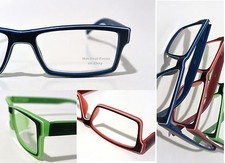 contemporary READING GLASSES modern design WHITE STRIPE powers 2.00 2.25 2.50