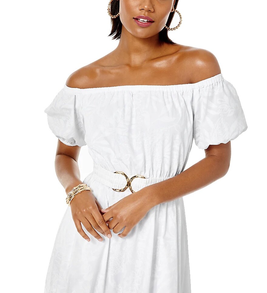 off the shoulder low back dress AMARRA 89201