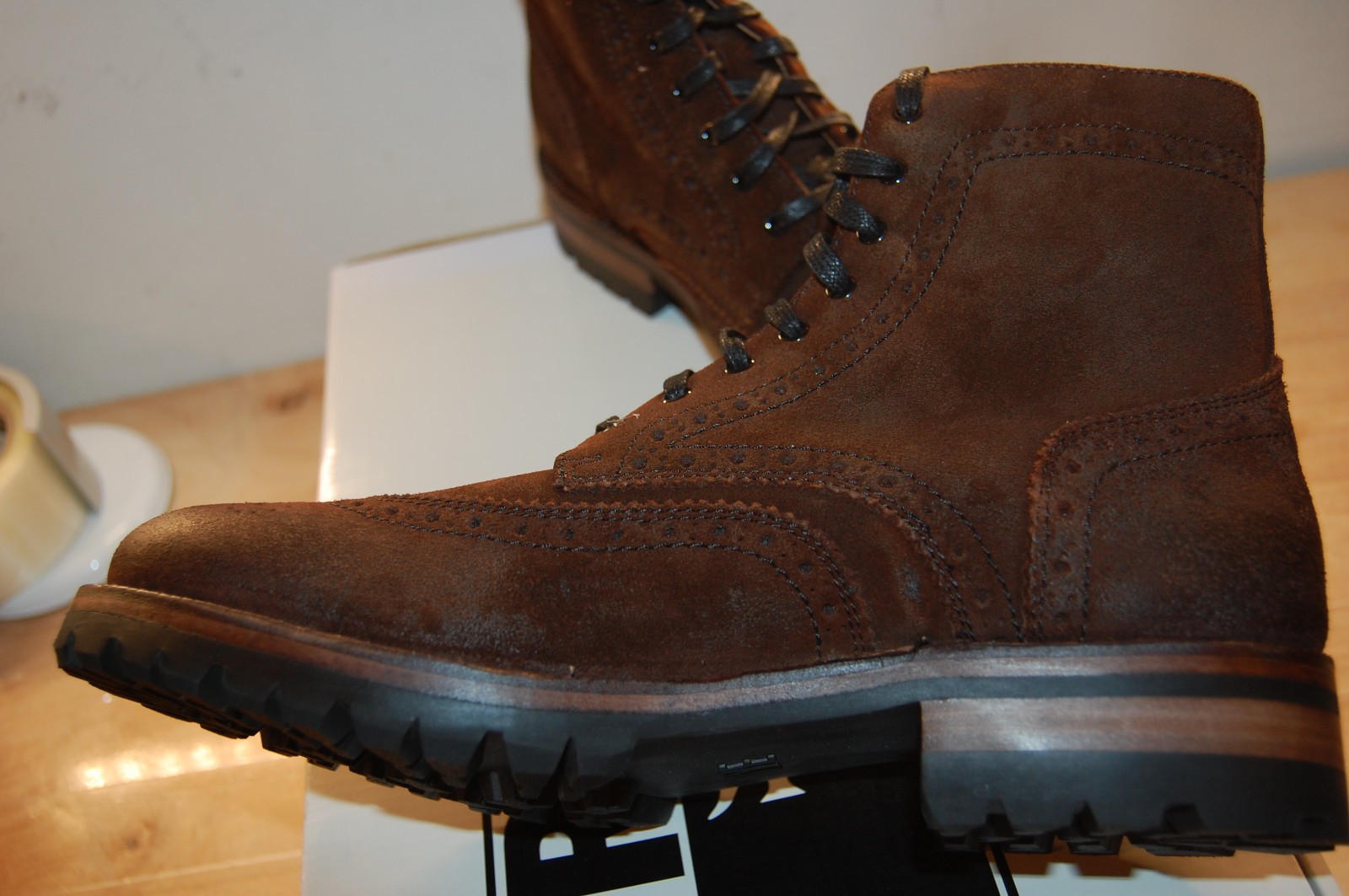 frye george lug brogue