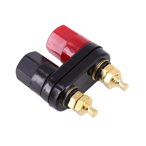 1 pieza Hi-end 4mm Banana Plug Doble Conector Altavoz AMP Terminal Jack Poste de encuadernación - Imagen 6 de 6