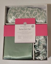 Satin Gift Set - Eye Mask, Pillow Cases, Scrunchie, Headband - Free Shipping