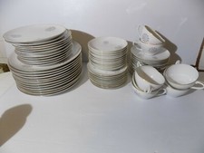 62 Pc. L&M Fine China Japan STARDUST  Pink Pu...