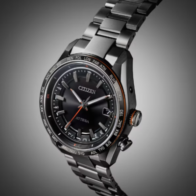CITIZEN ATTESA CB0286-61E ACT Line アテッサ Citizen Attesa ACT Line Black Titanium solar Radio CB0286