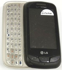 LG Cosmos Touch VN270 - Black and Silver  Verizon  Cellular Slider Phone
