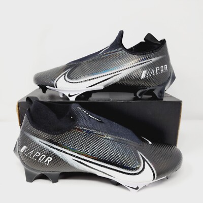 Nike Vapor Edge Pro 360 Football Cleats Black White CV6348  display picture 2