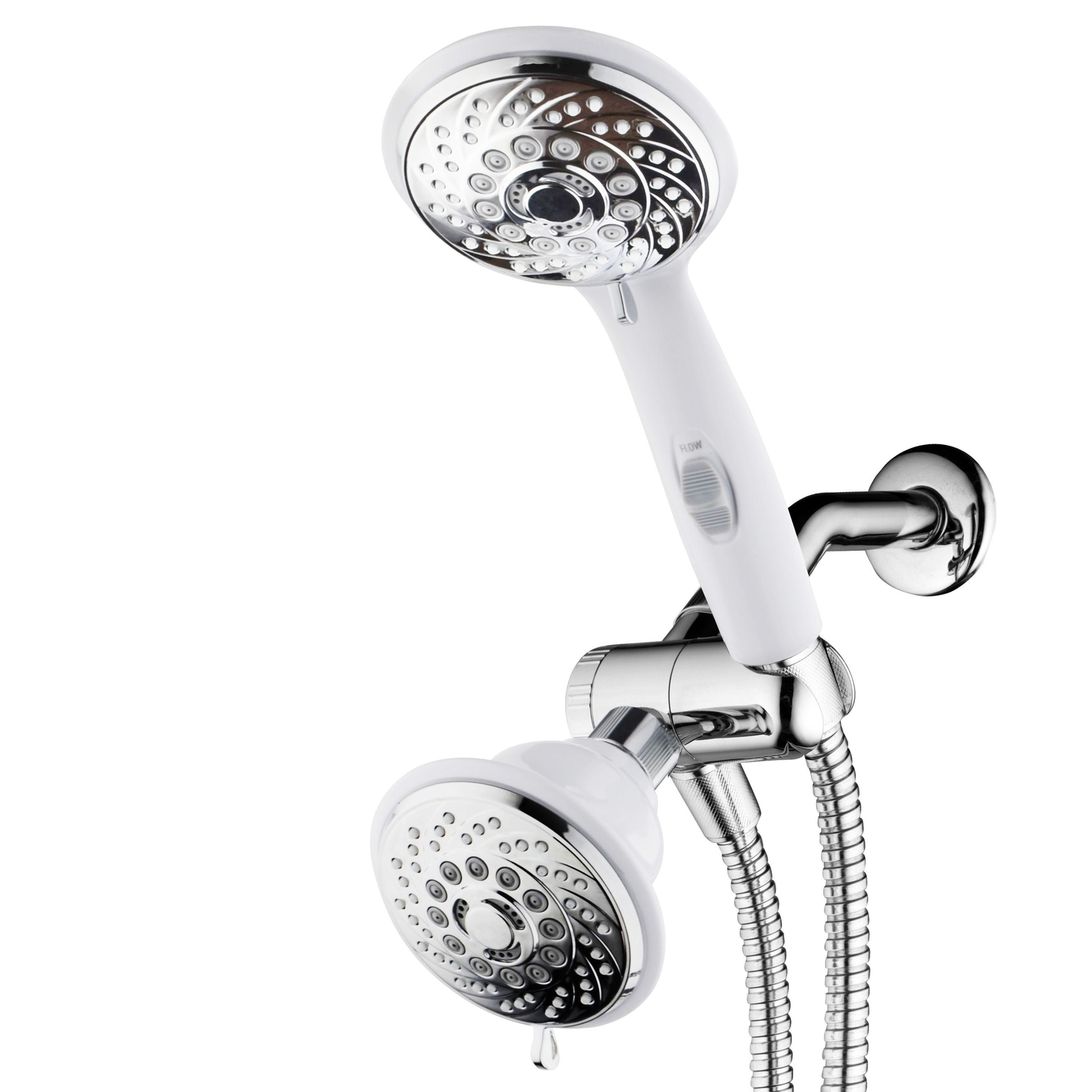 Ultra-Luxury 2-Tone 30-Setting Shower-Head/Handheld Shower C
