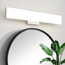 Bathroom Vanity Light Chrome Square LED 24 inch 14W 4200K Natural White