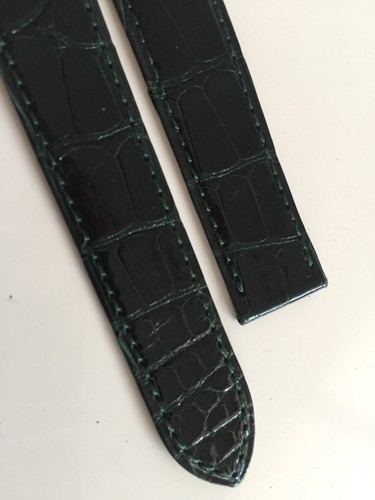 Authentic Cartier Green Crocodile strap 