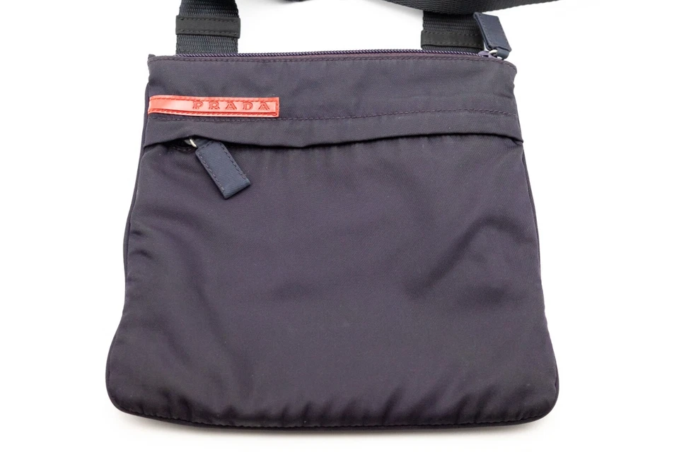 PRADA Shoulder bag crossbody nylon Purple Auth from JAPAN - Image 2 of 4