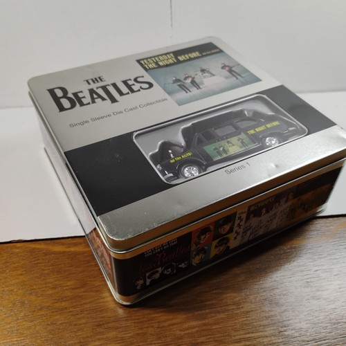 THE BEATLES YESTERDAY SLEEVE DIE CAST BLACK TAXI BOX SET SERIES 1 EX C3 - Picture 3 of 3