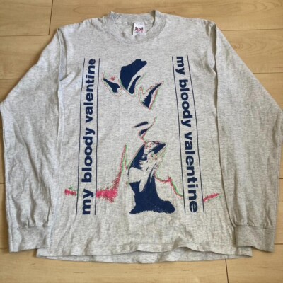 my bloody valentine tシャツ　90s 90s MY BLOODY VALENTINE ULTRA RARE WASHED BLACK T-SHIRT