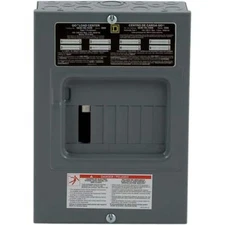 QO 100 Amp 8-Space 16-Circuit Indoor Surface Mount Main Lug Load Center