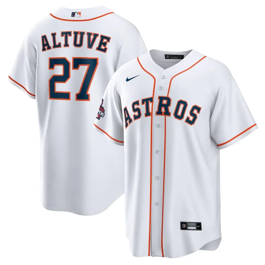 Jose Altuve Houston Astros Nike World Series Champions Home Jersey