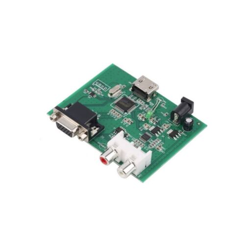 Adaptador convertidor PC VGA + audio L/R a HDMI computadora portátil juegos 1080p HD - Imagen 5 de 6