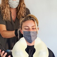 hair perming neck rest hair perm kit Hair Washing Tray Hair Color Neck Tray