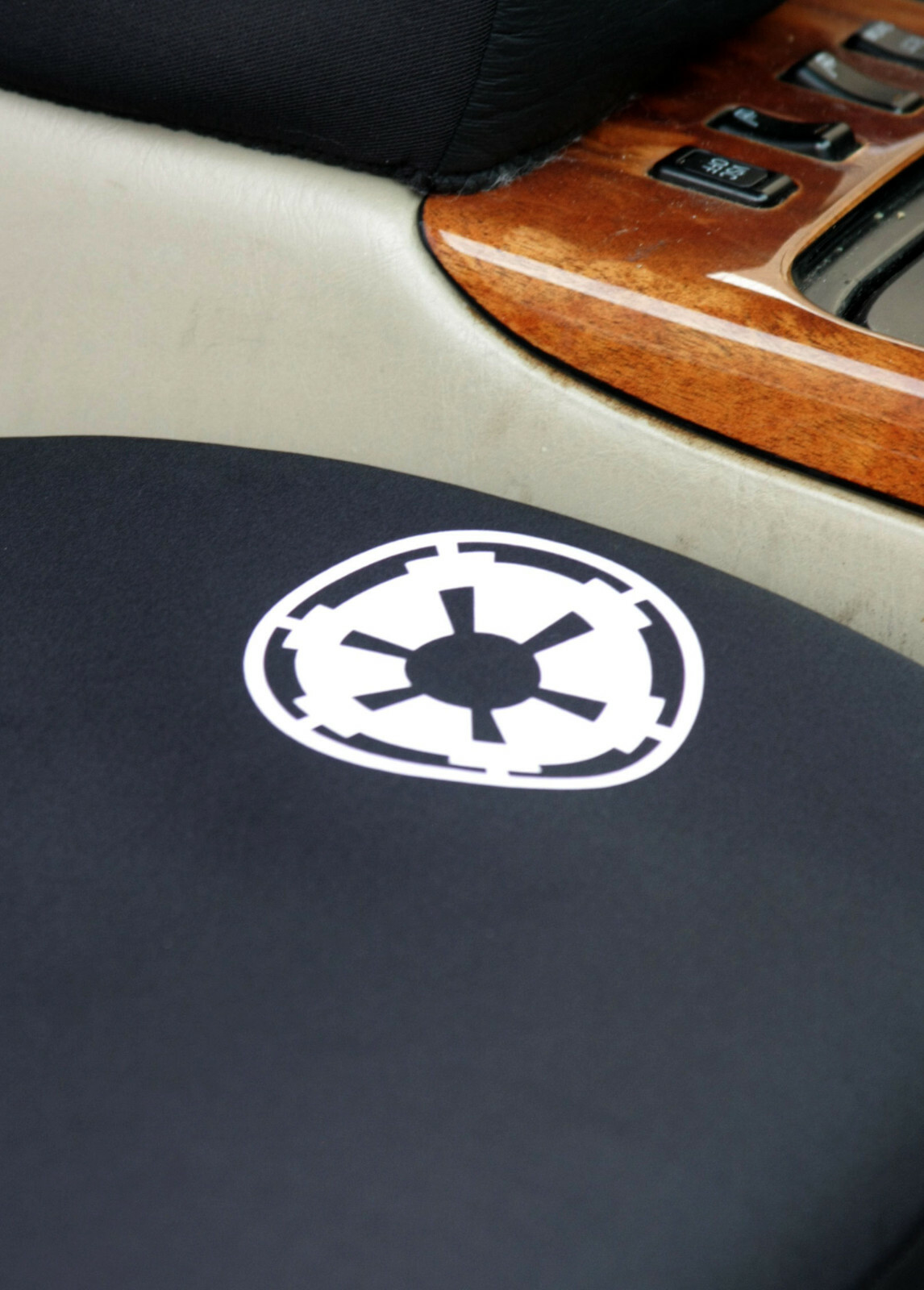 For Toyota Star Wars Stormtrooper 6PC Car Seat Covers Mats and