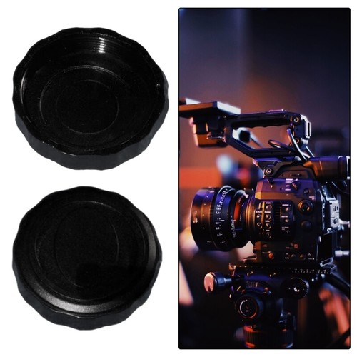 ABS Lens Rear Cover for C Port Mount Camera Lens Cover Smooth Rounded Edges
