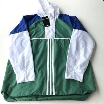 adidas green white jacket