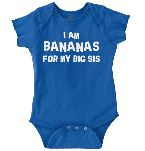 Love My Big Older Sis Favorite Sister Gift Newborn Baby Boy Girl Infant Romper - Picture 14 of 14