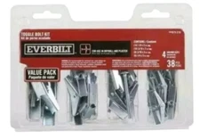 Assorted Toggle Bolt Kit (38-Piece Per Pack)