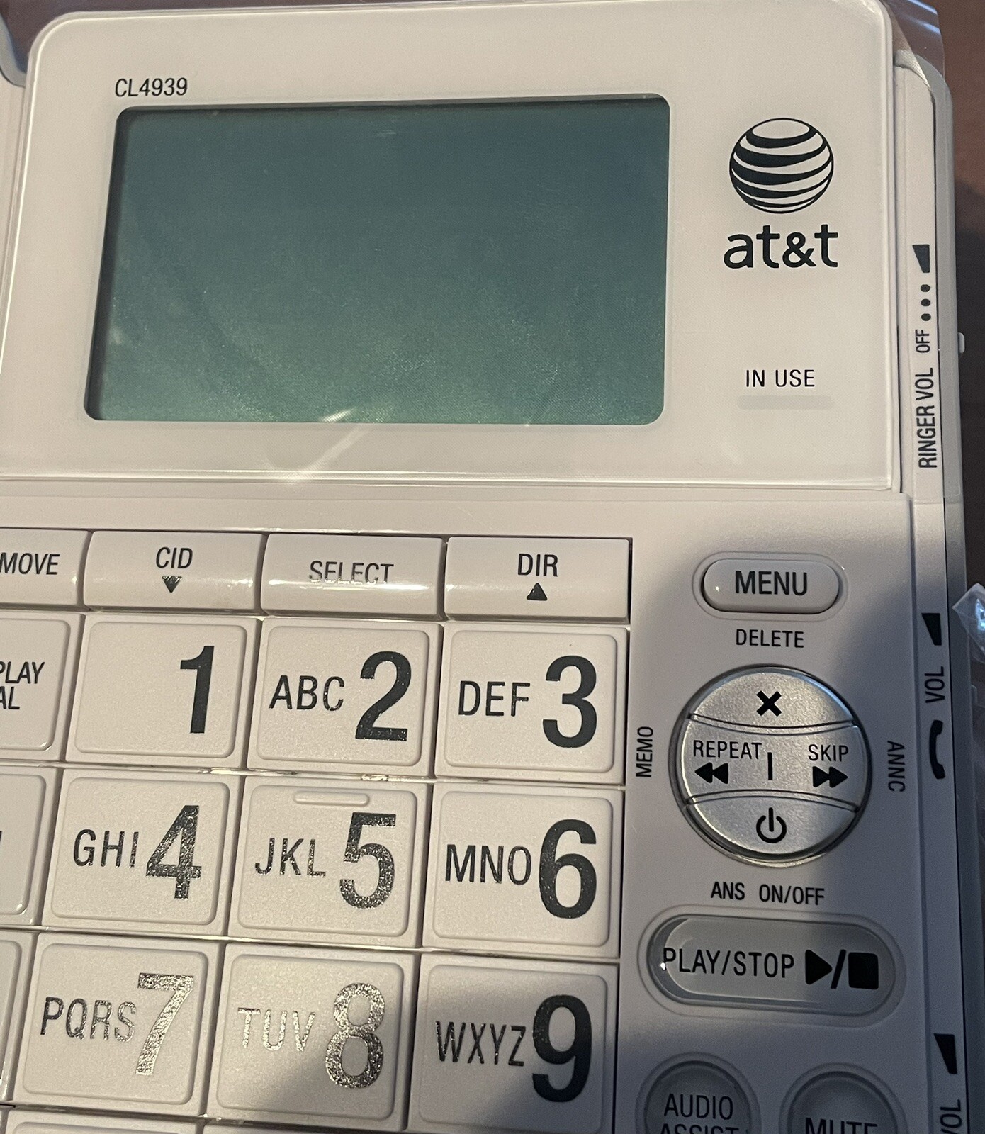 AT&T CL4939 5.8 GHz Single Line Corded Phone for sale online | eBay