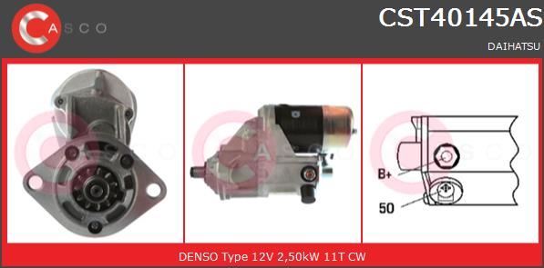 Démarreur Daihatsu Taft 2.5 D 4x4 moteur électrique de remplacement Wildcat