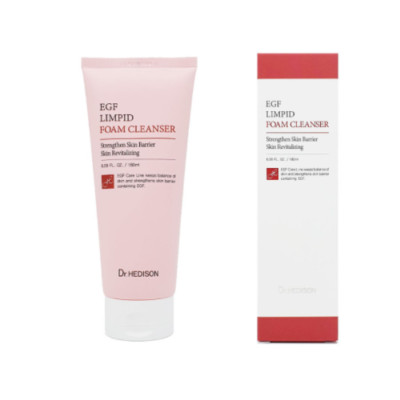 Dr. HEDISON EGF LIMPID Foam Cleanser 6.09oz 180ml Skin Barrier Revitalizing  