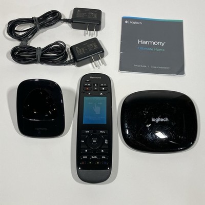 Logitech Harmony Ultimate Home Remote System with Charging Cradle And Hub