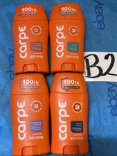 Carpe Antiperspirant Deodorant 1.76oz LOT OF 4 NEW SEALED