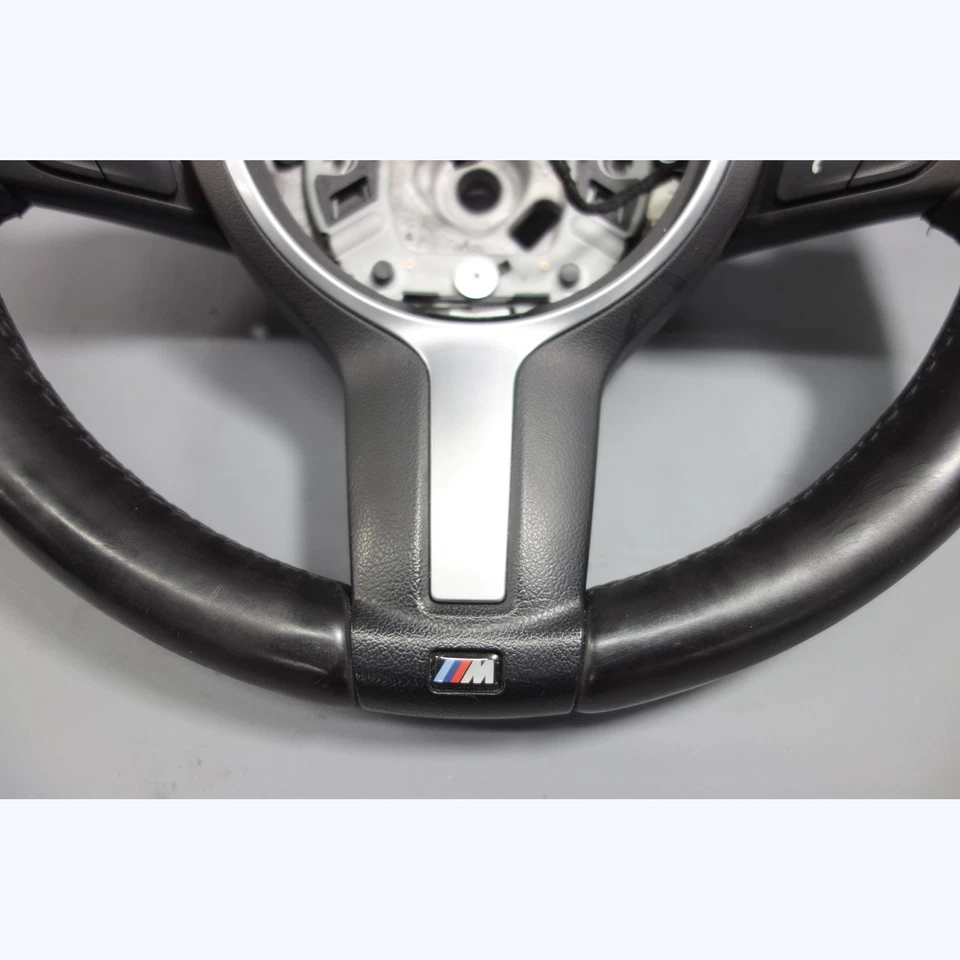 2012-2017 BMW F30 3-Series F22 Factory ///M Sport Steering Wheel w Buttons OEM — 第 3/4 张图片
