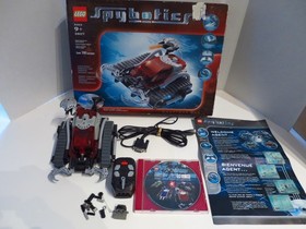 2002 LEGO Spybotics Robot #3807 SNAPTRAX S45 Program Remote CD COMPLETE BOX CIB