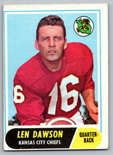 Top 10 Len Dawson Football Cards 29