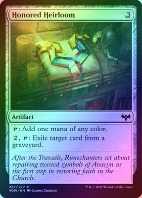 Ceremonial Knife Foil (254) Innistrad: Crimson Vow VOW MTG Magic