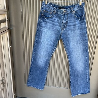 Calvin Klein Jeans  Bootcut Blue Denim Jeans Mid Rise 5-Pocket
