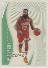 2019-20 Panini Illusions Astounding Emerald James Harden #3 06n6